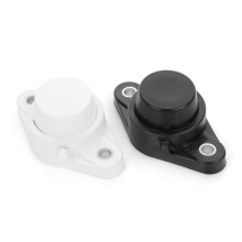 UCFLPL204 Square plastic holder black or white Stainless outer spherical ball bearing Plastic bearing seat